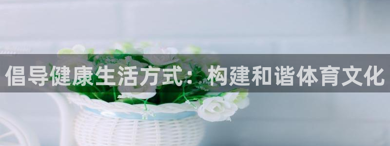 J9官方平台体育：倡导健康生活方式：构建和谐体育文化